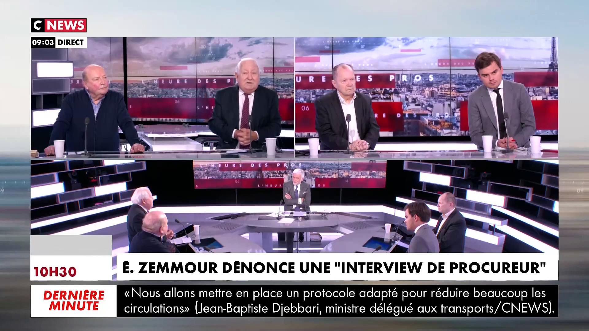 Eric Zemmour Lancien Directeur De Linfo De TF1 Flingue Gilles Bouleau Et Son Interview D